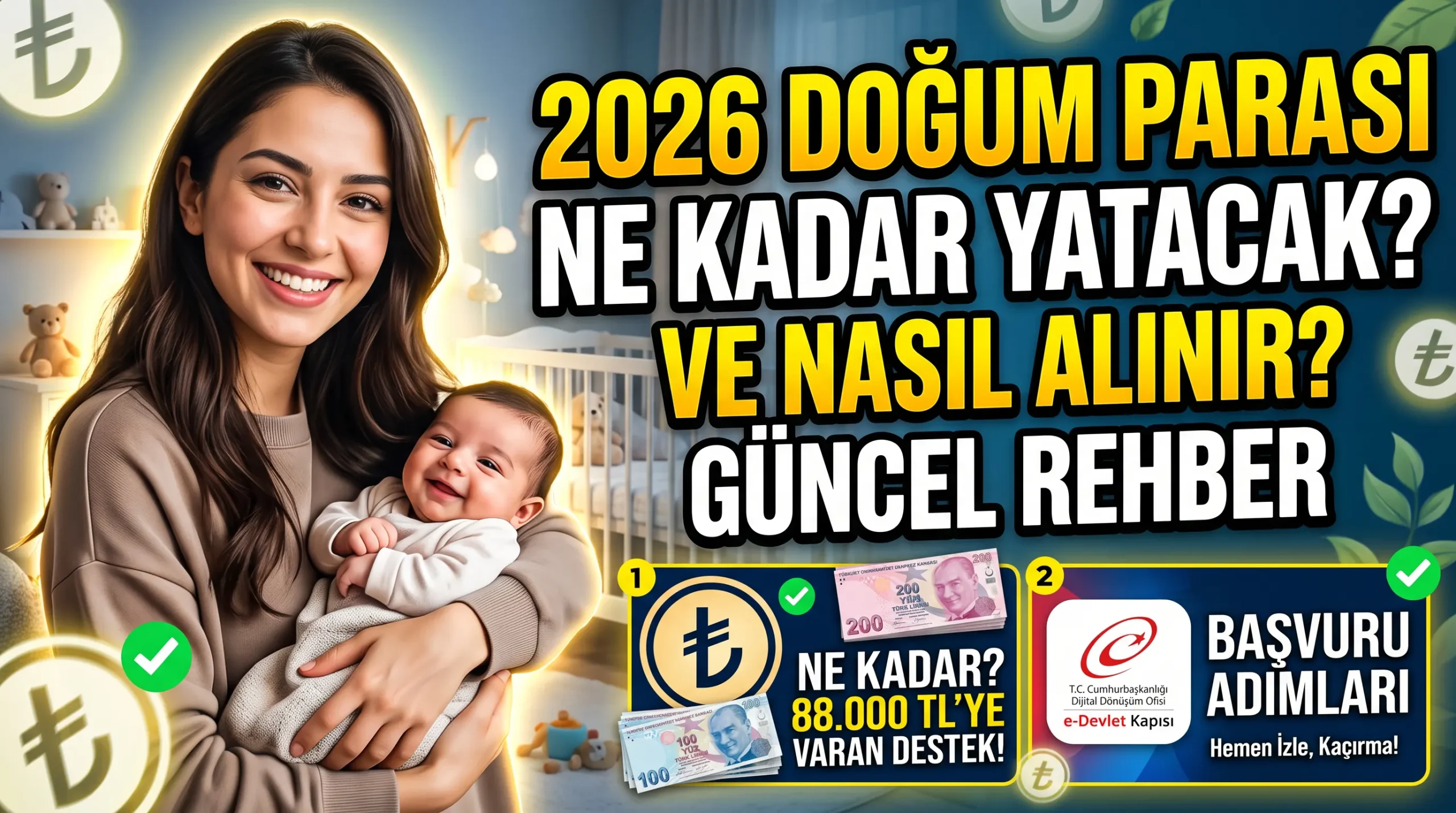 doğum parası ne kadar nasıl alınır başvuru rehberi