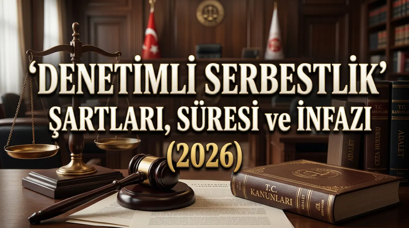 Denetimli Serbestlik Şartları Süresi ve İnfazı 2026
