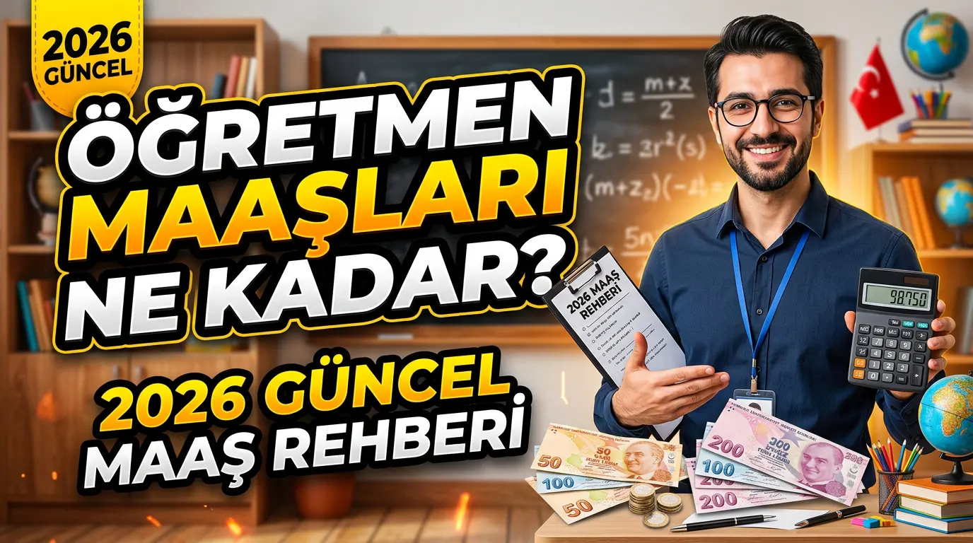 Öğretmen Maaşları ve Ek Ders Hesaplama Rehberi