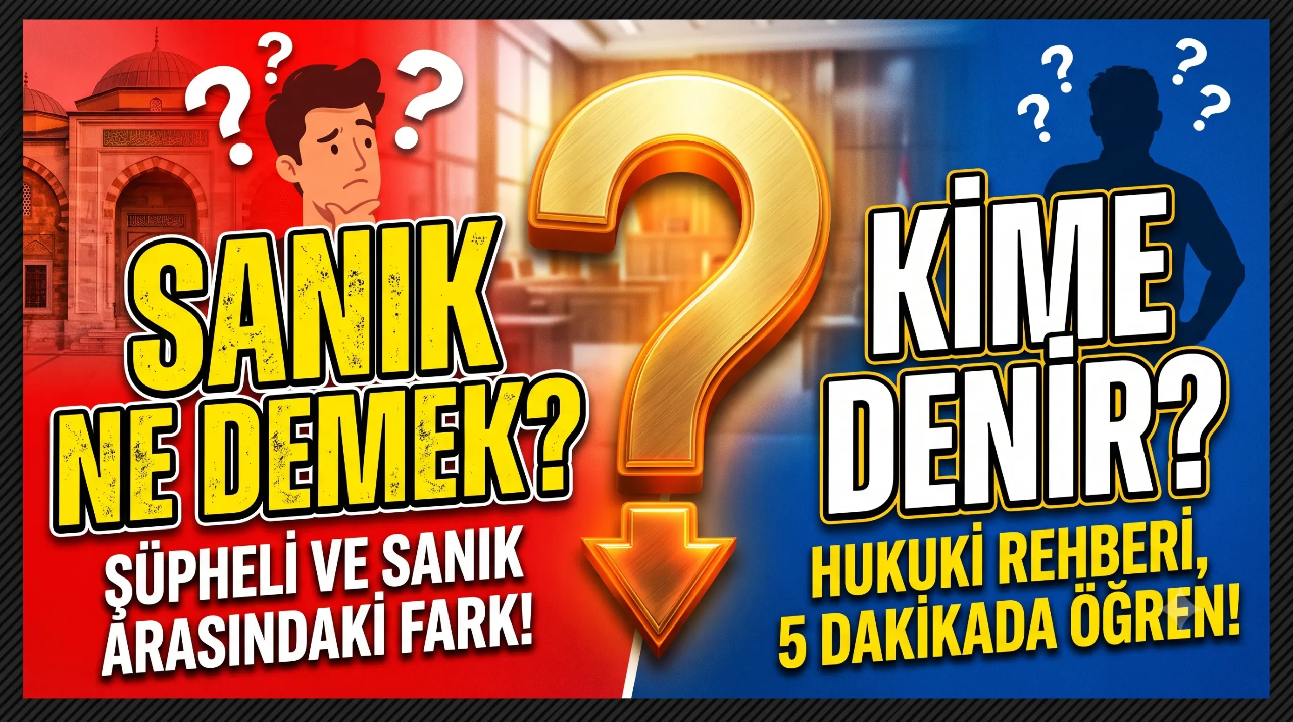 Sanık Ne Demek Sanık Kime Denir 2026