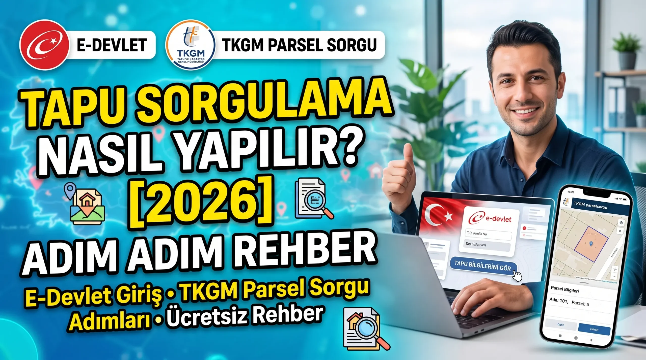 Tapu Sorgulama Nasıl Yapılır 2026 Hukuki ve Teknik Rehber