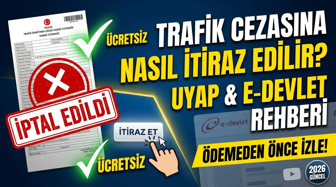 trafik cezasına nasıl itiraz edilir