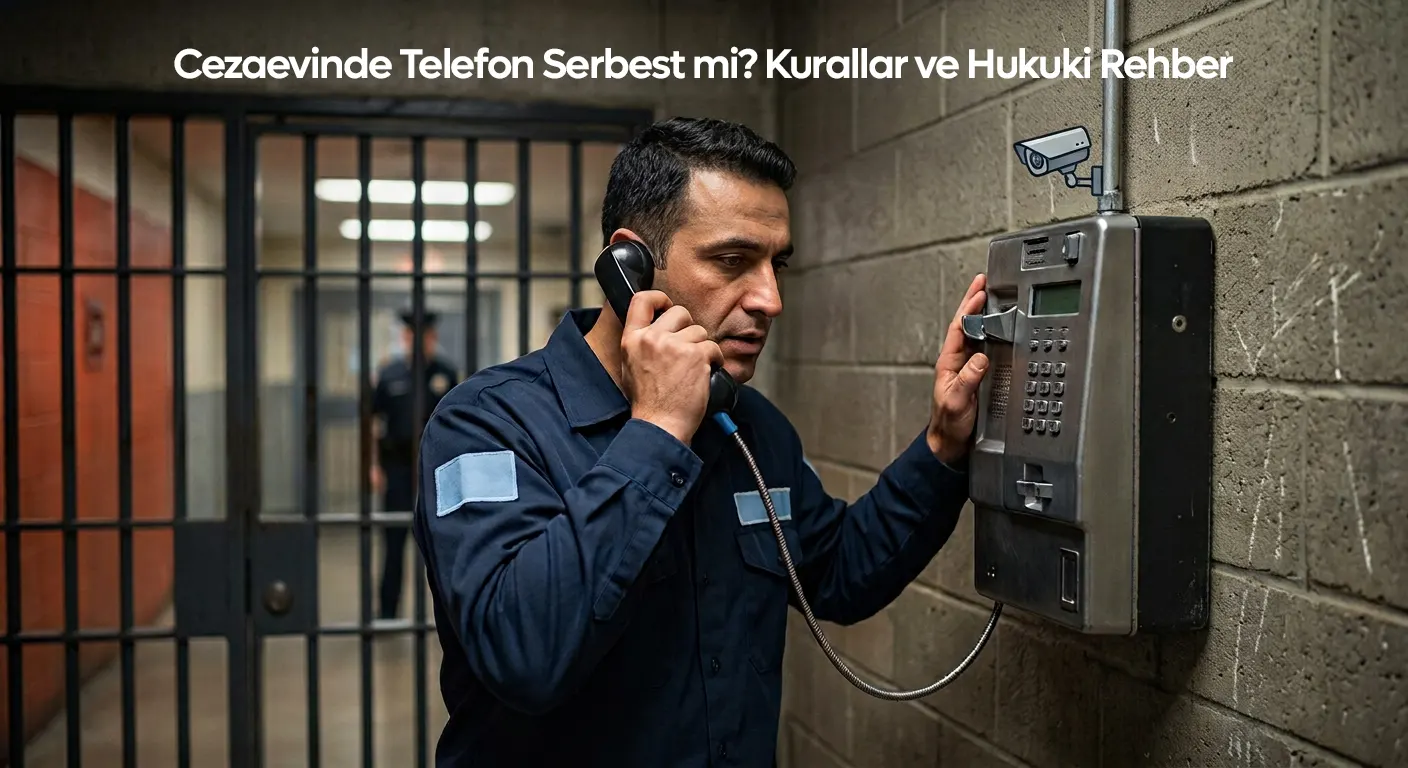 Cezaevinde telefon serbest mi hukuki rehber