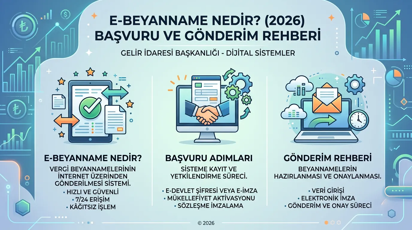 E-beyanname nedir ve nasıl verilir rehberi
